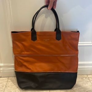 Longchamp zipper tote